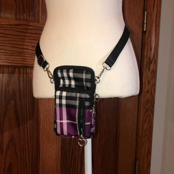 Purple and Black Mini Bag - Picture 15 of 15